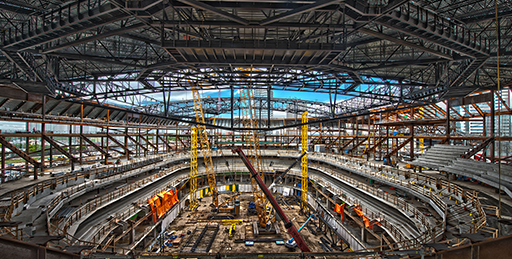 Edmonton Rogers Place Being Built